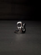 Adya Silver Silver Current Ring For Women