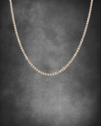 Adya Classic Tennis Gold-Plated Necklace for Women