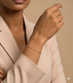 Adya Minimal Gold-Tone Everyday Bracelet