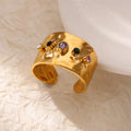 Adya Multicolor Celest Spectrum Ring For Women