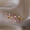 Adya Multicolor Rosalyn Bloom Ring For Women