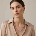 Adya Classic Silver-Tone Chain Necklace