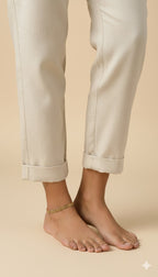 Adya Gold Leaf Chain Anklet