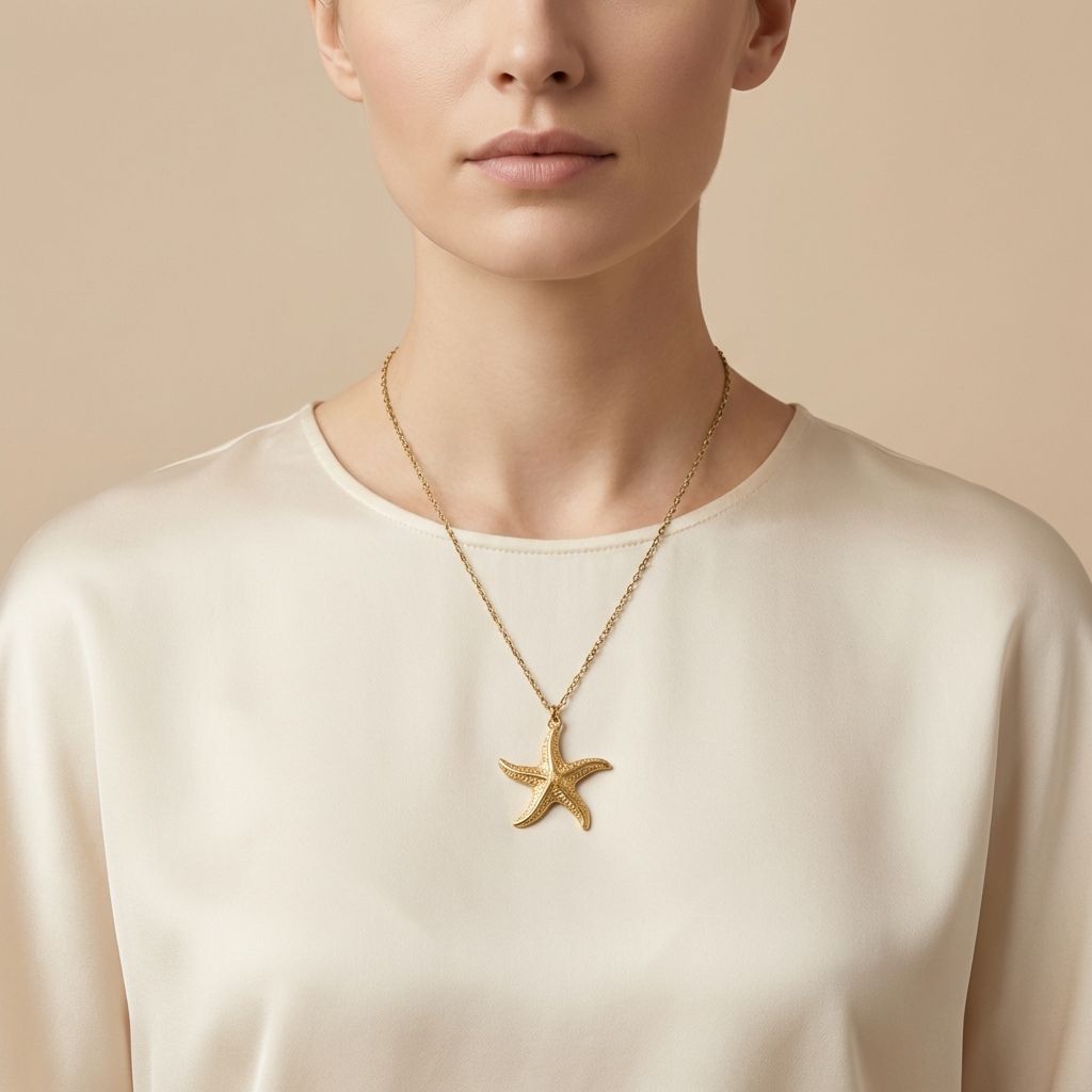 Adya Starfish Pendant Necklace