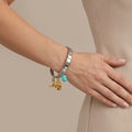 Adya Cowboy Charm Beaded Bracelet