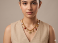 Heart & Charm Statement Chain Necklace