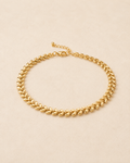 Elegant Golden Leaf Chain Anklet for Women | Adjustable Gold-Toned Fashion Anklet