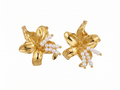 Adya Pearl Orchid Earrings