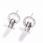 Adya Tempus Interlocking Circle Studs Earrings (Copy)