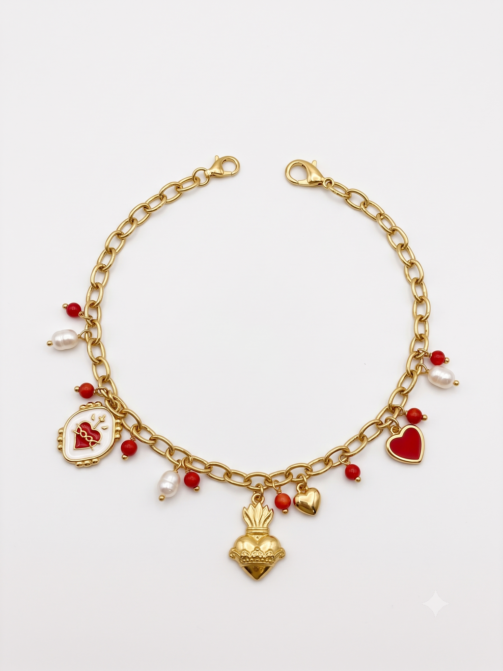 Adya Corazón Sacred Charm Collar Necklace