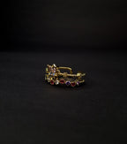 Adya Multicoloured Cosmos Garland Ring for Women