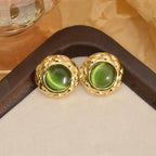 Adya Camille Textured Stud Earrings