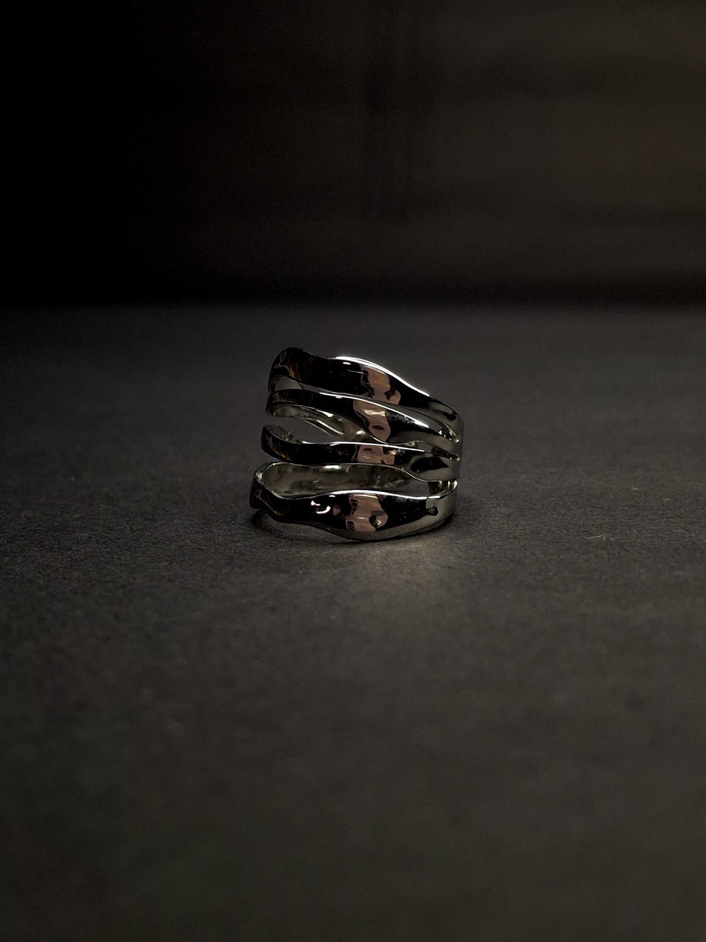 Adya Silver Helix Ring For Women