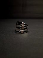 Adya Silver Helix Ring For Women