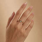 Adya Multicolor Springwing Ring For Women