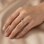 Adya Gold Lilacwing Ring For Women